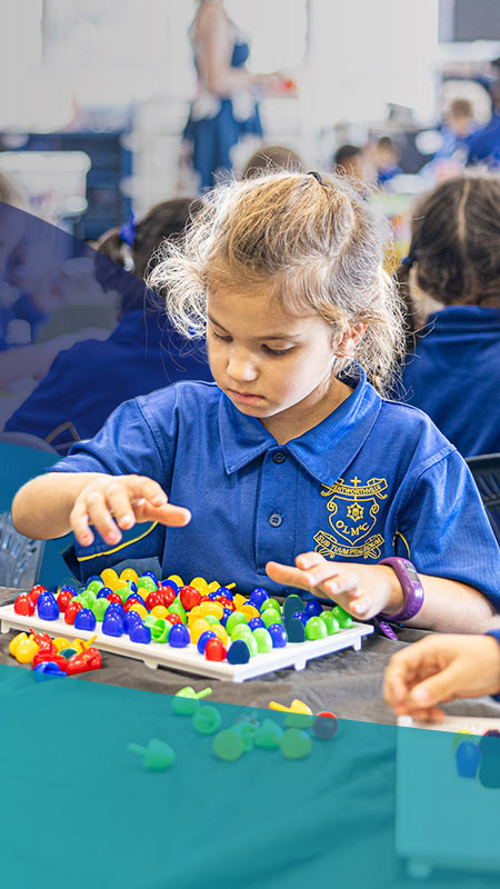 Our Lady of Mount Carmel, Wentworthvile student in maths class.